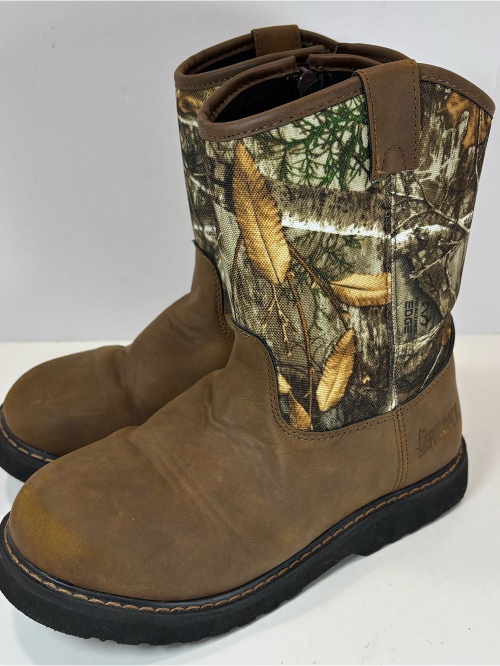 Rocky Kids' Lil Ropers Boot Camouflage 9.5 D Western Outdoor Hiking Hunting EUC